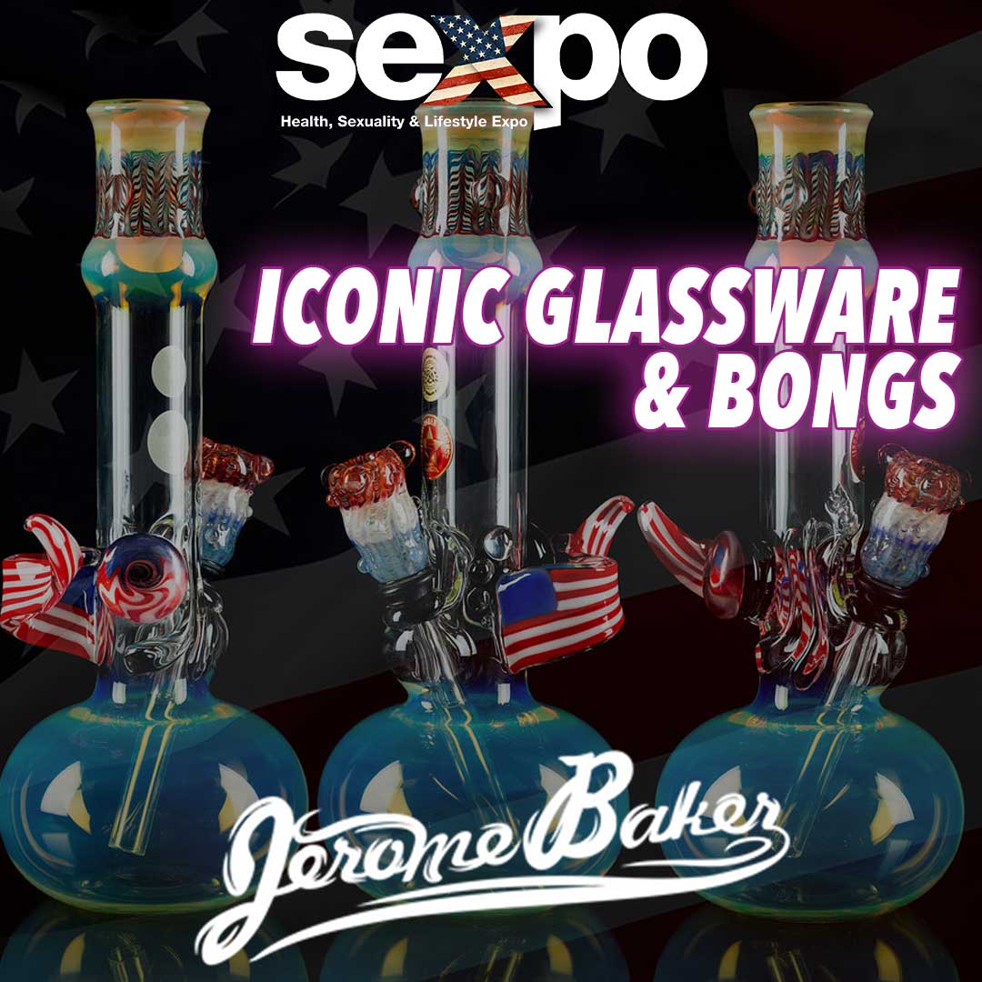 Sexpo USA 2024 Jerome Baker Iconic glassware and bongs