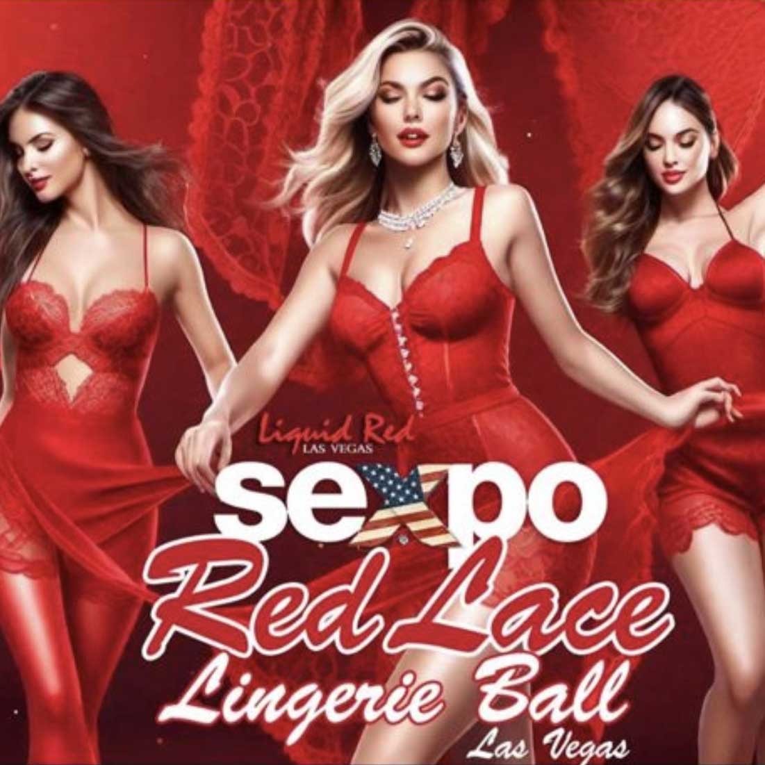 SEXPO USA Red Lace Lingerie Ball